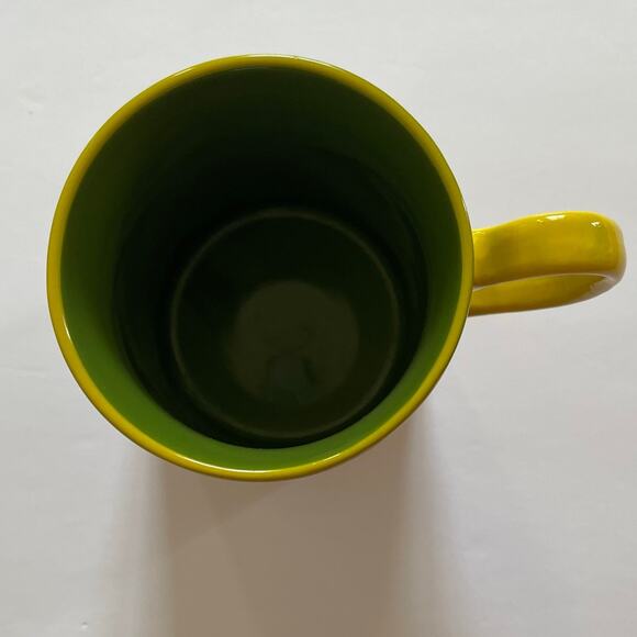 Anthropologie Parker Stoneware Monogram Mug “J” - 14.8 oz‎ - Micro Geo NWOB - Picture 5 of 6